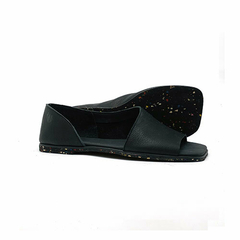 Classic, couro lumi preto, sola borrachas recicladas, ref. 003.502 - Ipadma