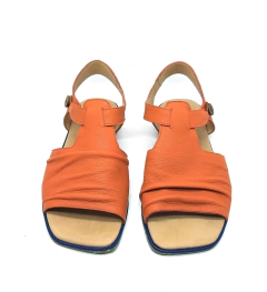 Enrugadinha, couro soft topázio, sola borracha reciclada, ref. 003.731. SOB ENCOMENDA - comprar online