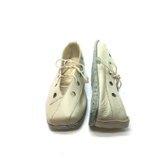 Couro lumi mármore, sola borrachas recicladas. Ref. 004.1611. EM ESTOQUE - Ipadma