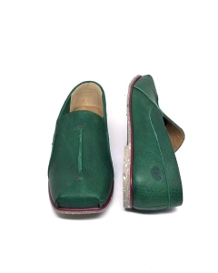 Mocassim, couro graxo floresta, sola borrachas recicladas. Ref. 004.404. SOB ENCOMENDA - comprar online