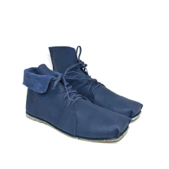 Bota Himalaia, couro graxo safira, sola borracha reciclada, ref. 004.408 - loja online