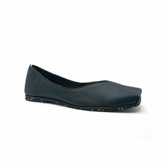 Afrodite, couro lumi preto, sola borrachas recicladas. Ref. 004.609. SOB ENCOMENDA