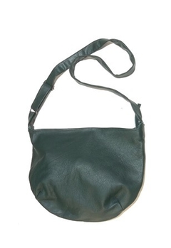 Bolsa Pra sair por aí - couro lumi preto, formato 35 x 28 cm. Ref. 107. SOB ENCOMENDA