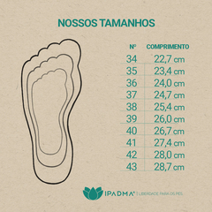 Flat UP, couro azeitona e citrus, sola borrachas recicladas. Ref. 003.707. SOB ENCOMENDA - Ipadma