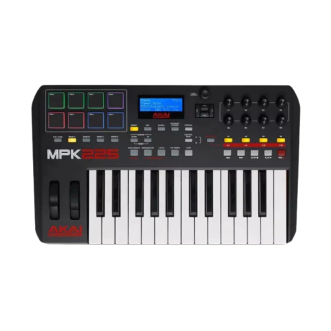 Controlador Midi Akai MPK-225 de 25 teclas - comprar online