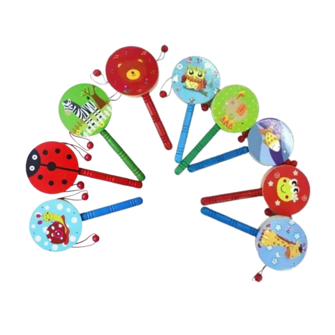 Tambor chino de madera varios motivos mod.DF1105 - comprar online