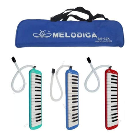 Melódica a piano de 32 notas con funda, manguera y boquilla Bee BM32K, varios colores - comprar online