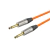 Cable para instrumentos Roxtone TGJJ100L3TOG, plug/plug mono de 3 metros, de goma reforzado color naranja en internet