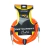 Cable para instrumentos Roxtone TGJJ100L3TOG, plug/plug mono de 3 metros, de goma reforzado color naranja - comprar online