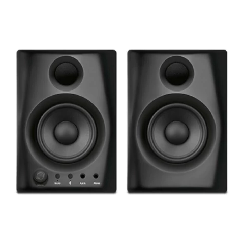 Monitor activo 2.0 Monkey Banana Gibbon Air con bluetooth, color negro por 2 unidades