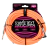 Cable Ernie Ball 6084 para instrumentos, recto/angulado, 5.49 metros, de tela naranja neón - comprar online