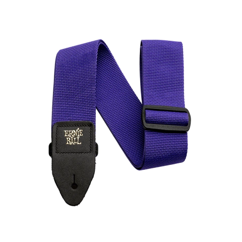 Correa Ernie Ball 4045 de guitarra o bajo de polipropileno, color violeta - comprar online