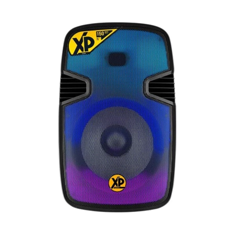 Bafle Activo 15´´ 150 W XPAUDIO 15150KIT con trípode, micrófono y control remoto - comprar online
