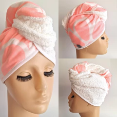 TURBANTE FLOWER POWER EN TOALLA DE ALGODÓN - comprar online