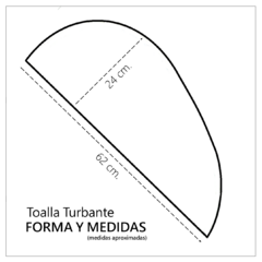 TURBANTE LUZ EN TOALLA DE ALGODÓN en internet