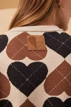 Cardigan Maddie tostado - Las Gretas