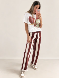 Pant barta bordo - tienda online