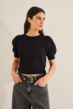 Sweater Aura negro - comprar online