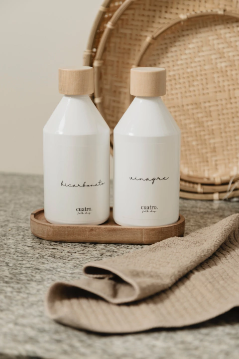 DISPENSER BLANCO & MADERA en internet