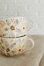 TAZA FLORES CERAMICA - comprar online