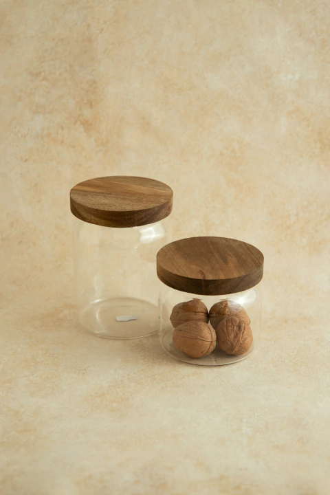 FRASCO VIDRIO & ACACIA - comprar online