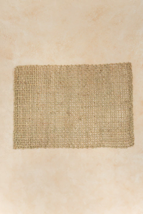 INDIVIDUAL SEAGRASS RECTANGULAR - comprar online