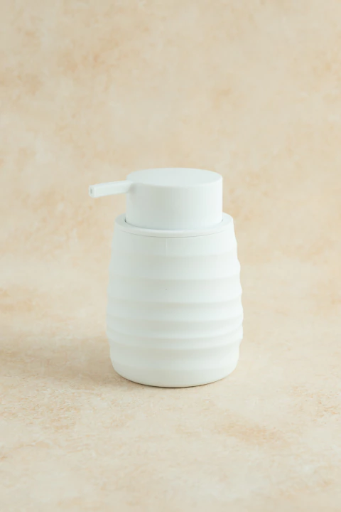 DISPENSER PLÁSTICO BLANCO