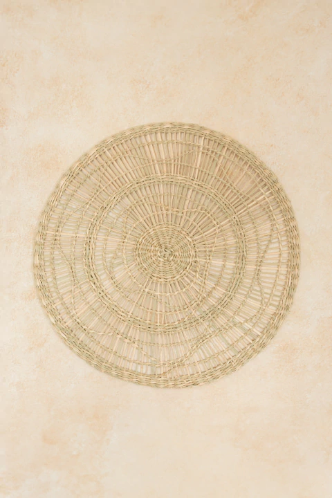 INDIVIDUAL SEAGRASS REDONDO - comprar online