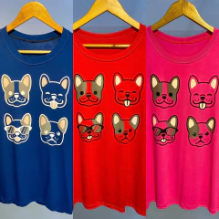 Blusa em Viscolycra com Estampa Modelagem Soltinha na internet