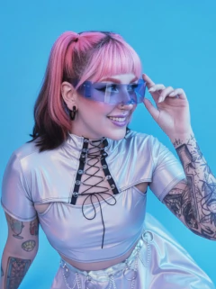 Cyber Blue - Genie Vintage 