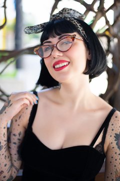 Lady Tiger frame - Óculos de sol Genie Vintage 