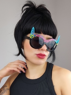 SPEX COLOR - (brechó) - Óculos de sol Genie Vintage 