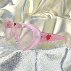 Heart Lens Pink na internet