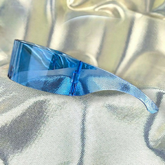 Cyber Blue - Óculos de sol Genie Vintage 