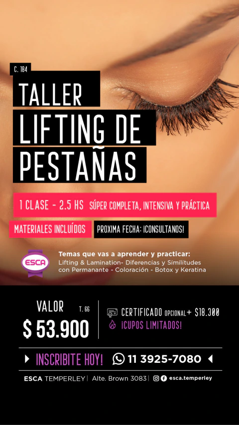 Lifting de pestañas. Taller presencial. #lifting#peloxpelo#pestañasd