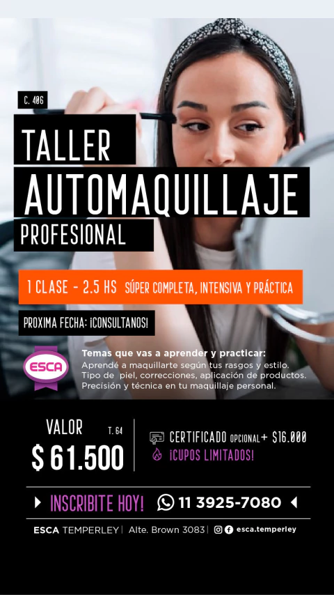 Taller automaquillaje.