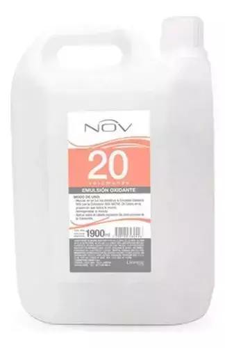 emulsion oxigenada 20 vol 4800 ml