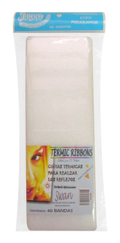 Bandas Térmicas Para Reflejos X40 Unidades Peluquería W507