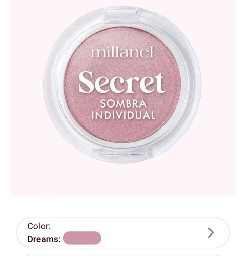 Imagen de Millanel Sombra individual SECRET 3,4g MILLANEL