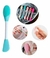 Espátula Facial Silicona + Cepillo limpiador