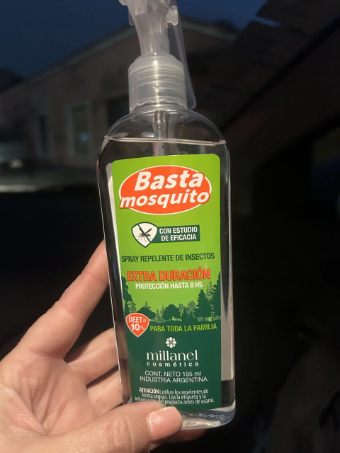 Basta mosquito millanel. repelente 195ml