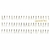 Pestañas grupito Individuales x 60 unidades c120 c 121 jessamy cortas - comprar online