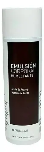 Emulsion Corporal Humectante Aceite Olio di Argan 200ml BIOBELLUS
