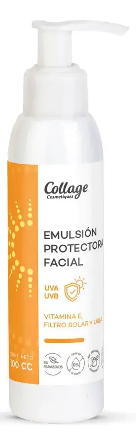 Emulsion protectora facial, collage fps 35 PROTECTOR SOLAR