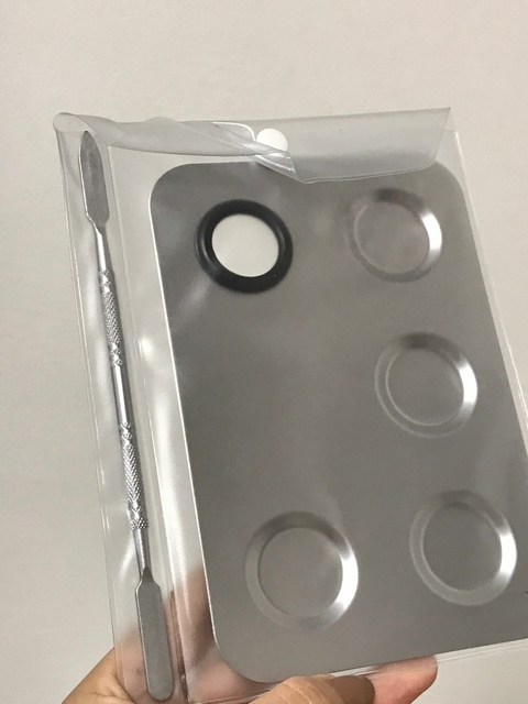 Paleta mezcladora con espatula