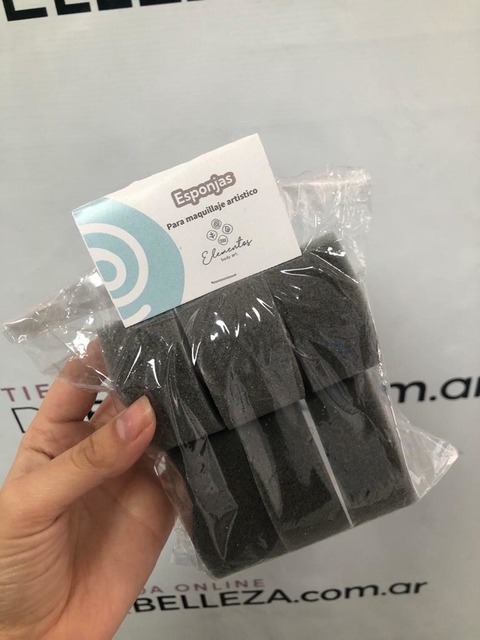 Esponja x6unidades tipo gota elemento