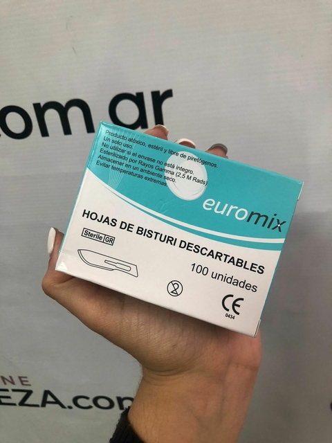 Hoja de bisturí NRO 10 ideal dermaplaning