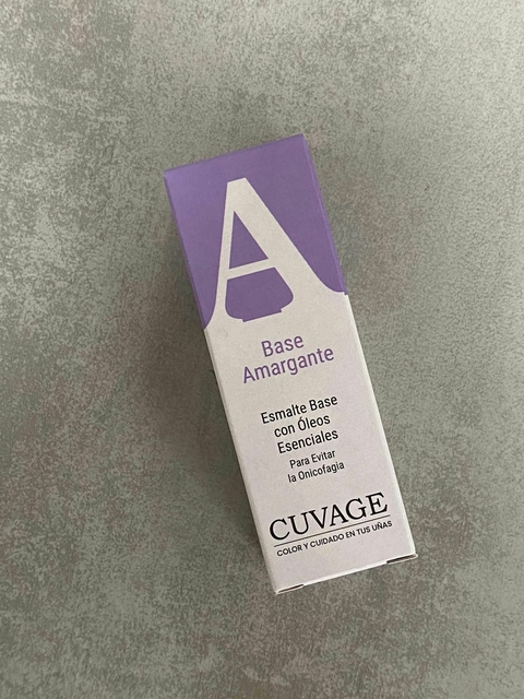 Esmalte Tratamiento Onicofagia Base Amargante Oleos Cuvage 11ML