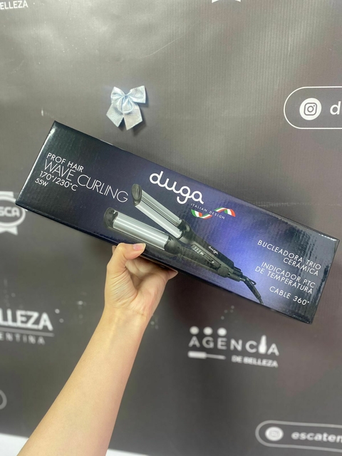 Plancha Ondas al Agua de Cerámica 55watts DUGA Cod. D546