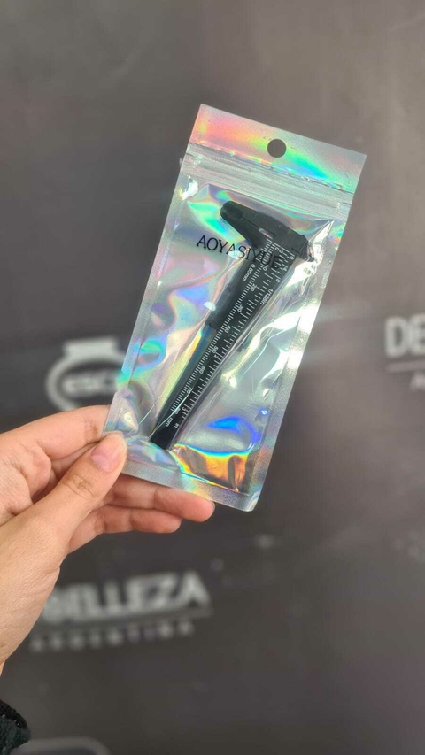 Calibre mini para medir cejas - comprar online